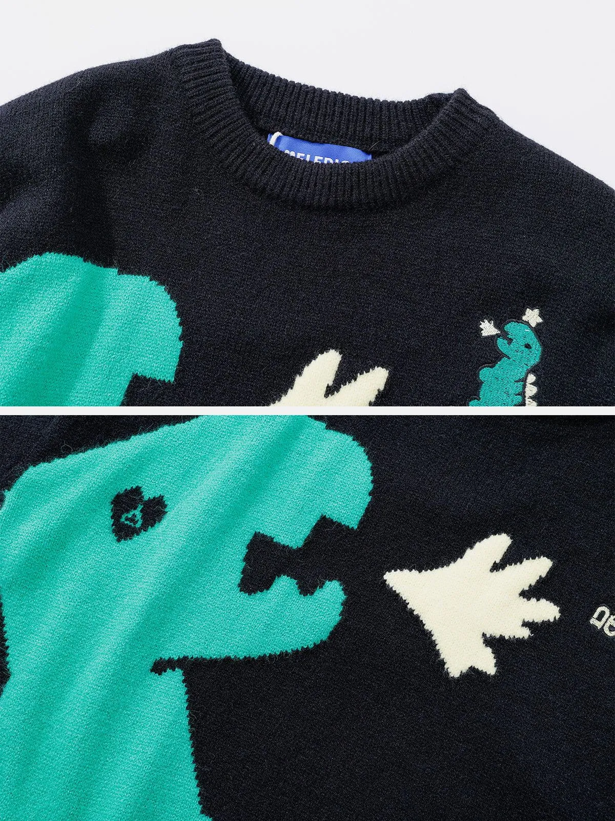 Aelfric Eden Dinosaur Jacquard Sweater