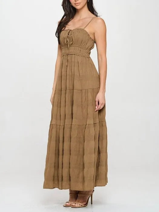 Amari Maxi Dress (Mocha)