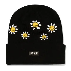 Baker Skateboards Floral Beanie - Black