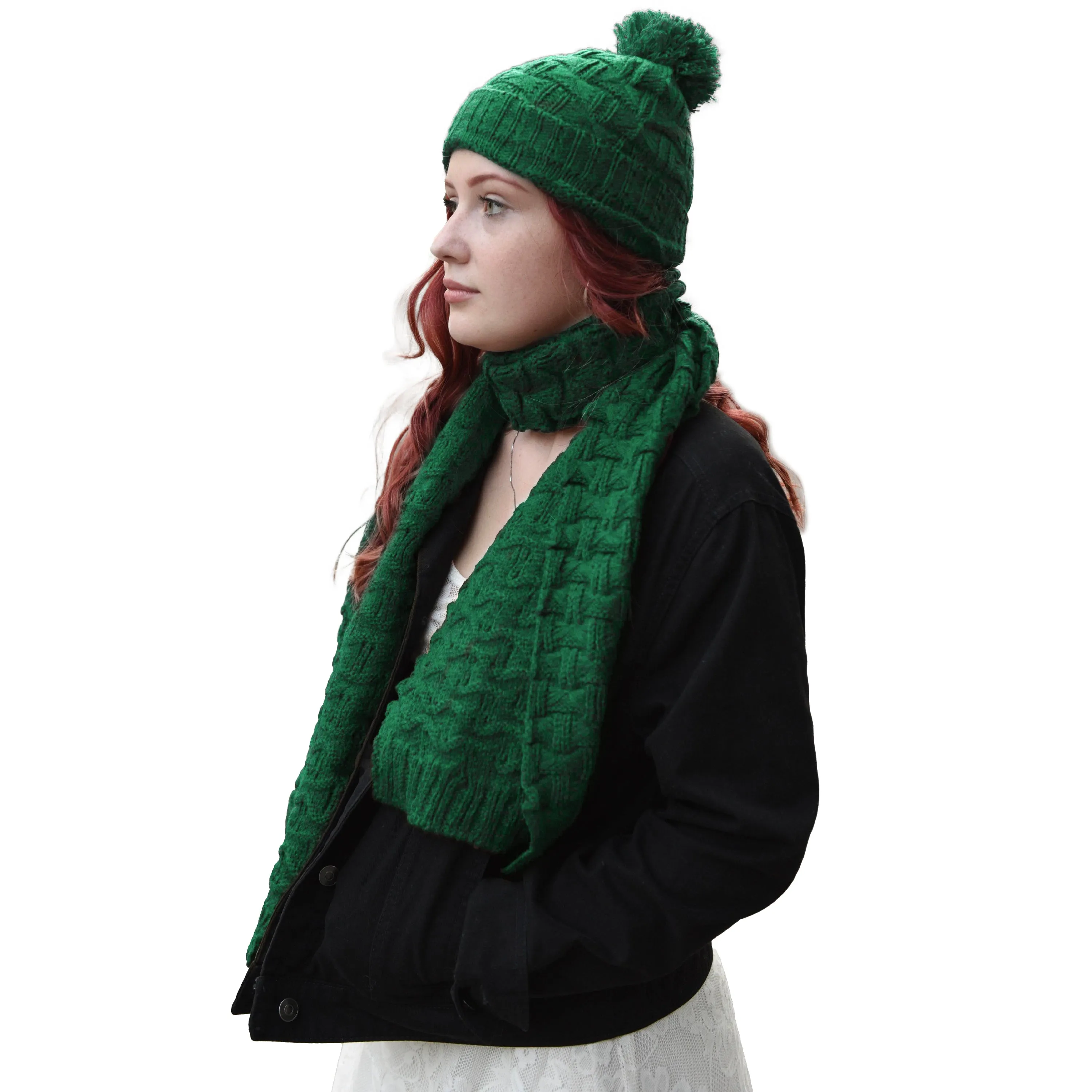 Beanie Hat and Scarf Set for Women