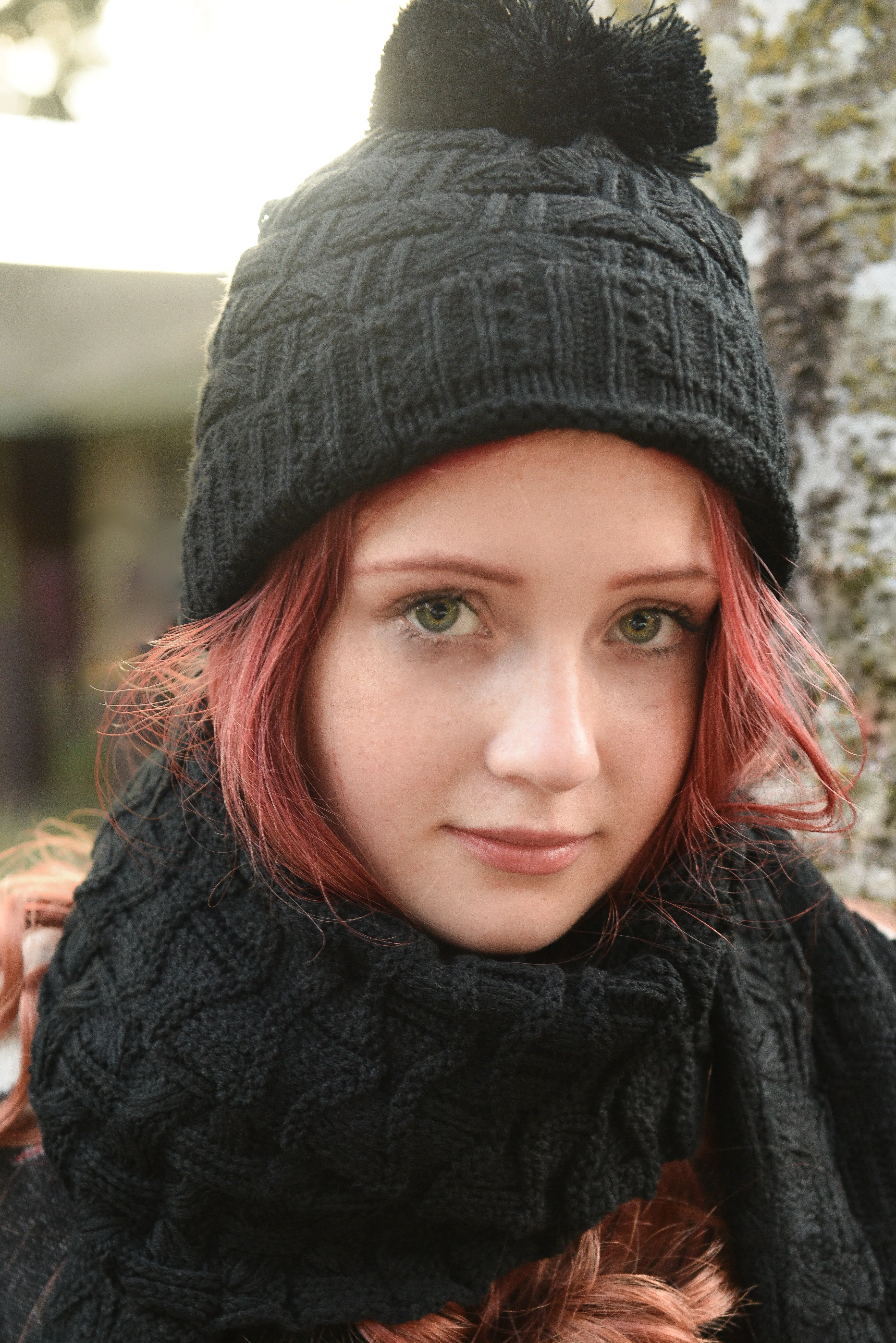 Beanie Hat and Scarf Set for Women