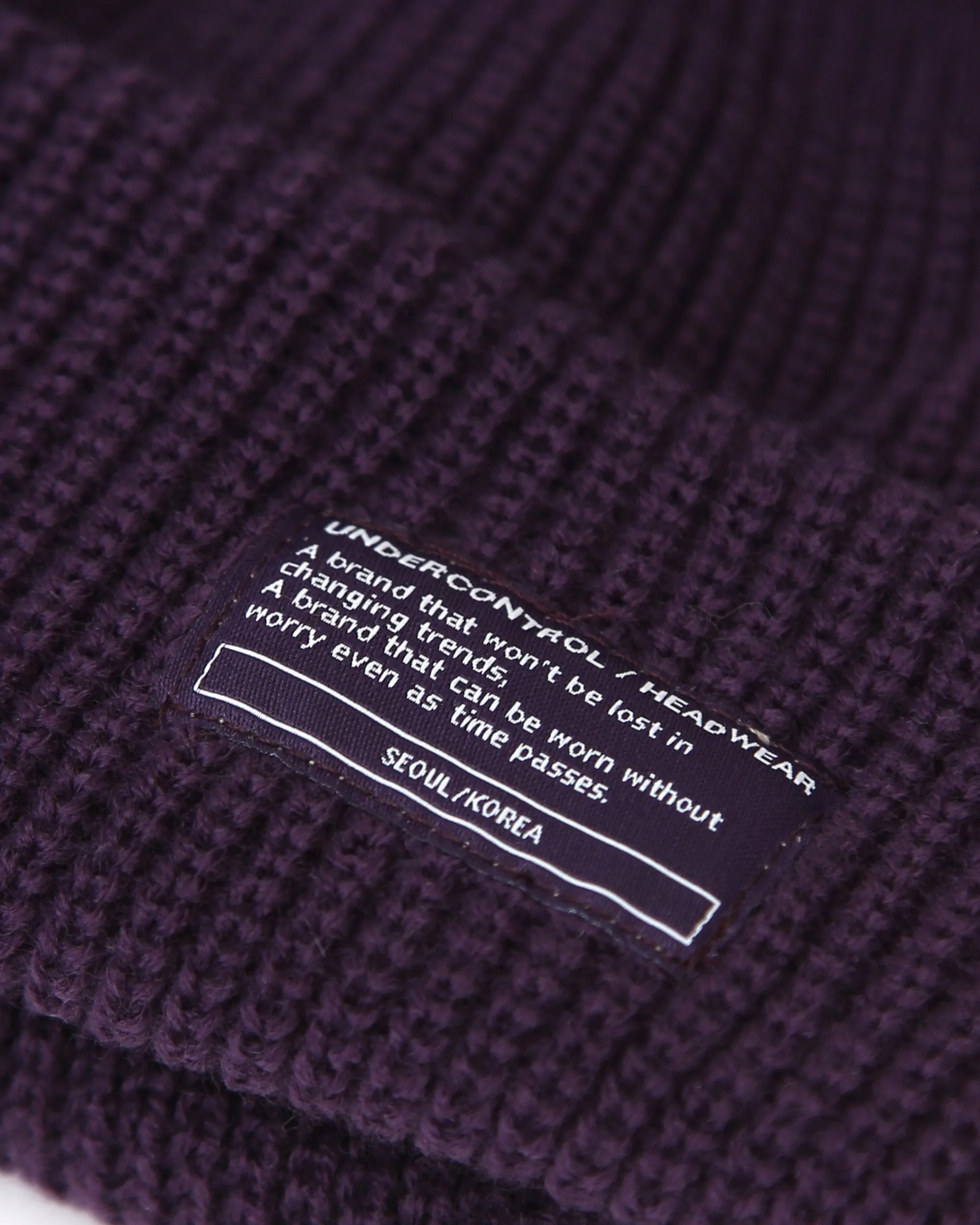 BEANIE / MONK FIT / PURPLE