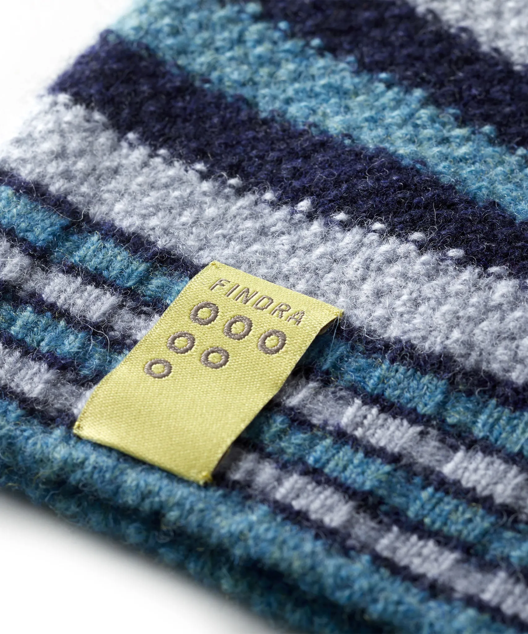 Betty Stripe Lambswool Beanie