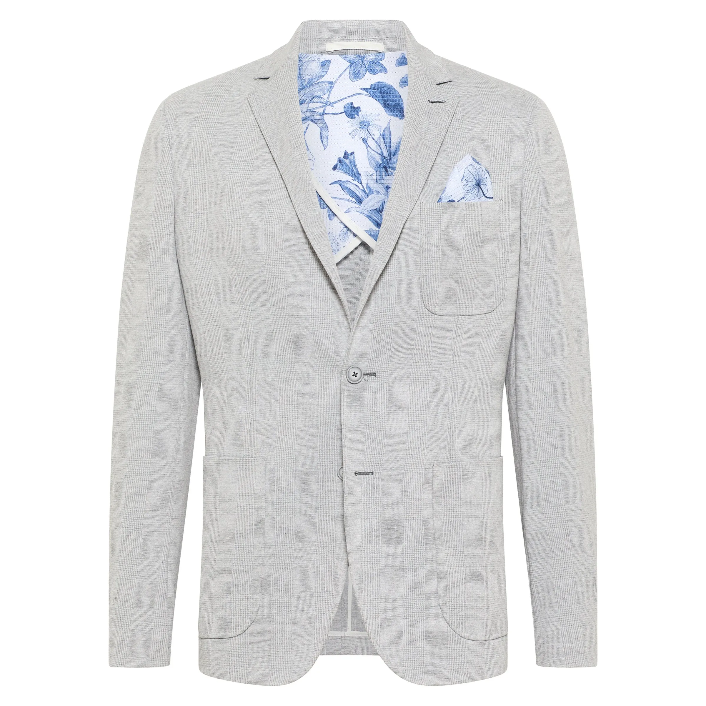 BLUE INDUSTRY Grey Check Blazer