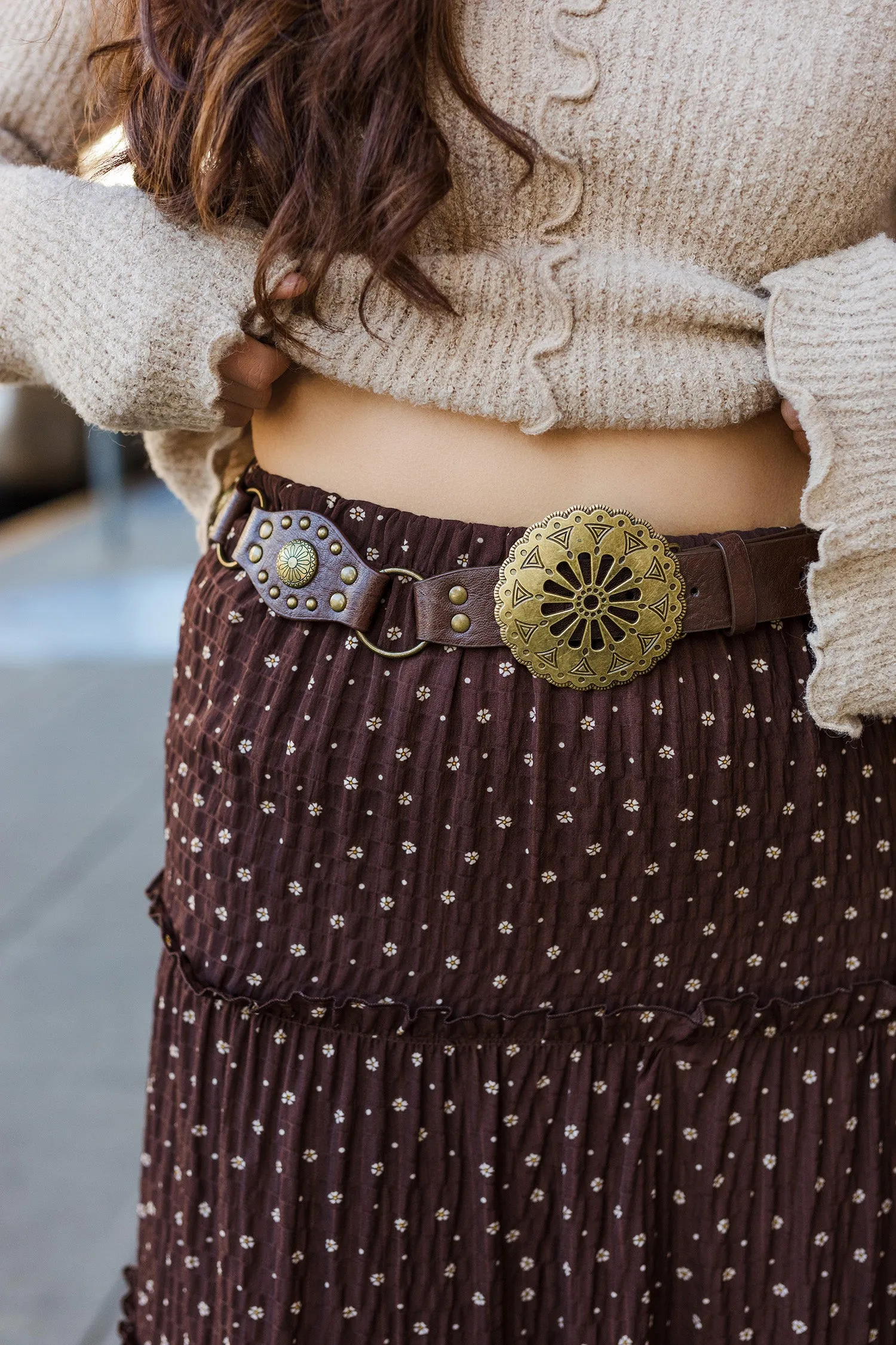 Concho Medallion Belt