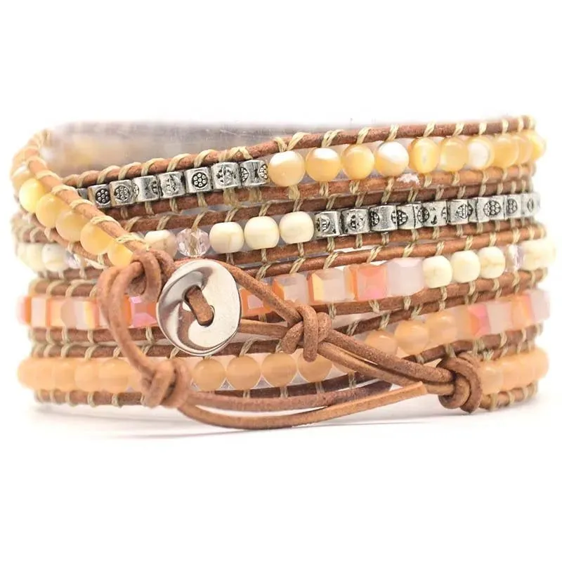 DruzyGlam 5 Wrap Bracelet