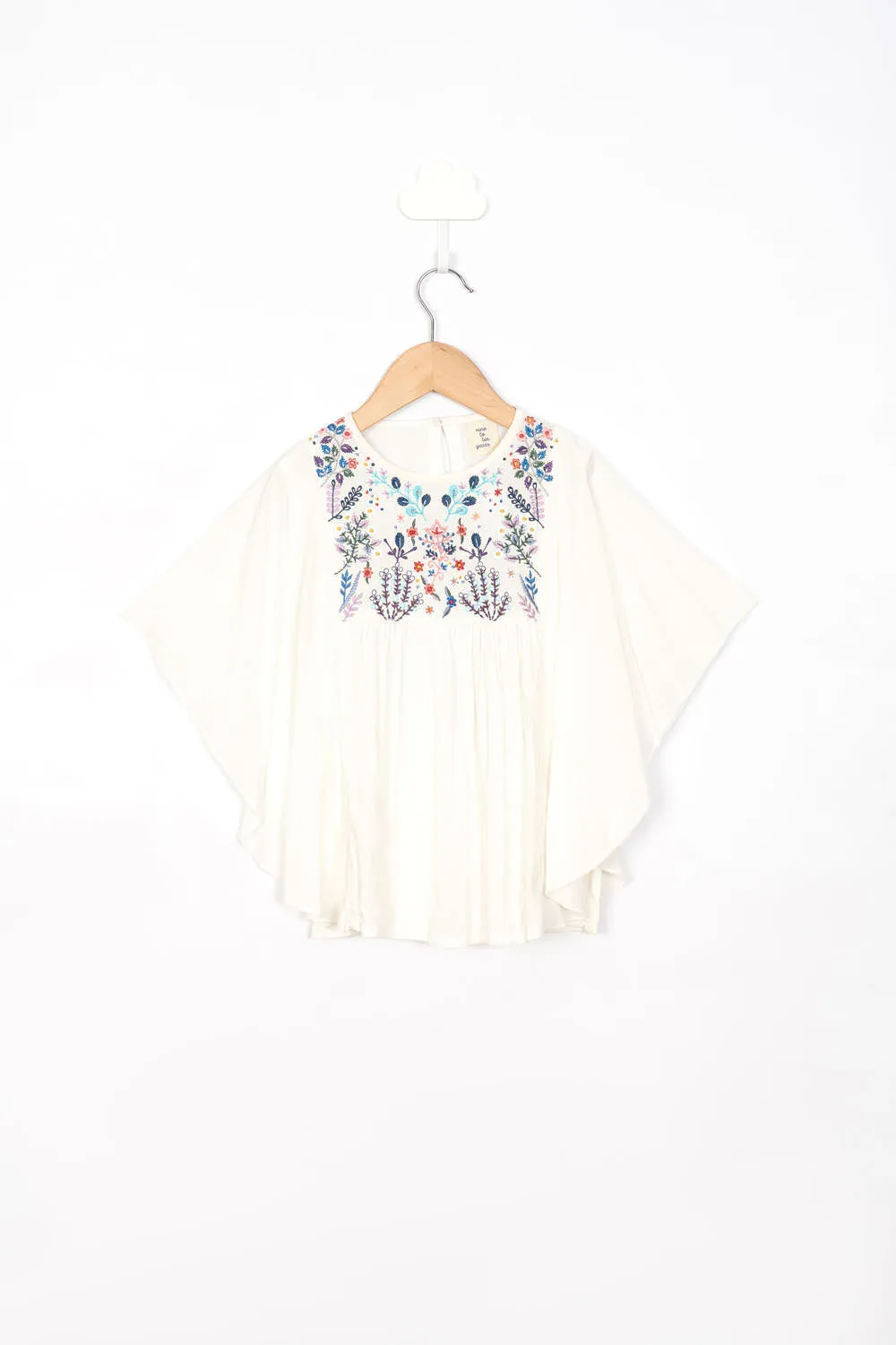 Embroidery Kaftan Top