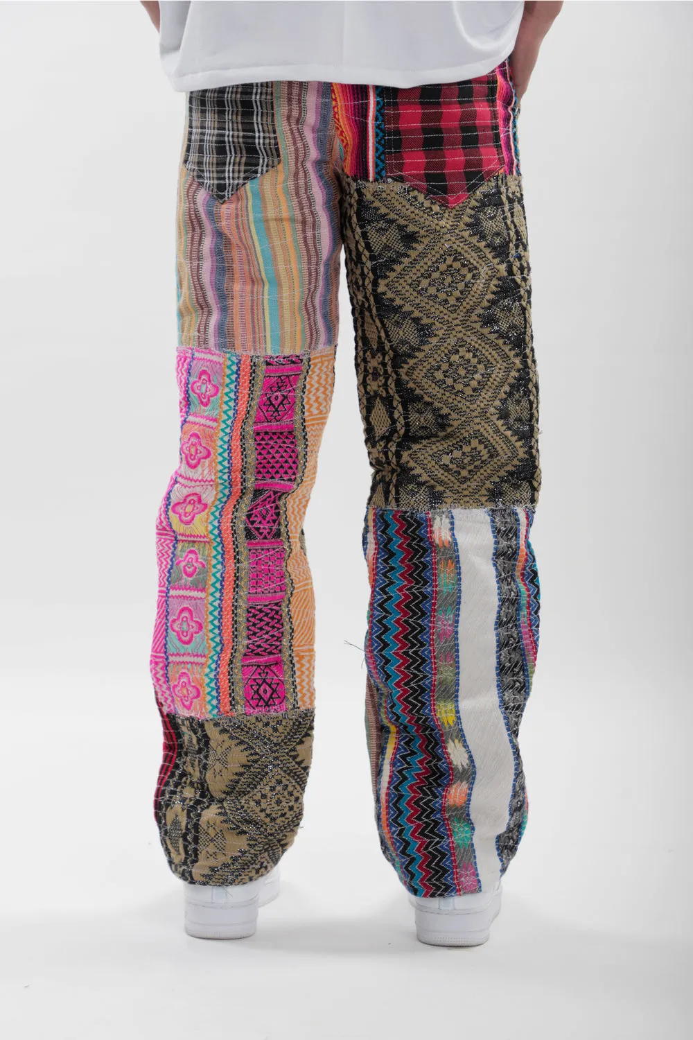 Ethnic Patchwork Jeans