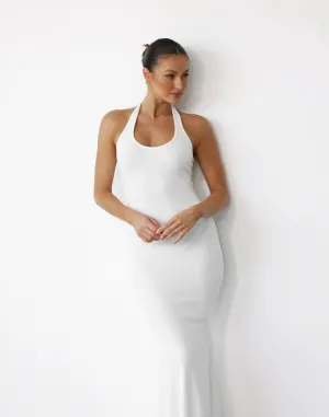 Eve Maxi Dress (White)