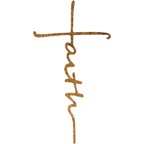 Faith Cross - Metal Wall Art