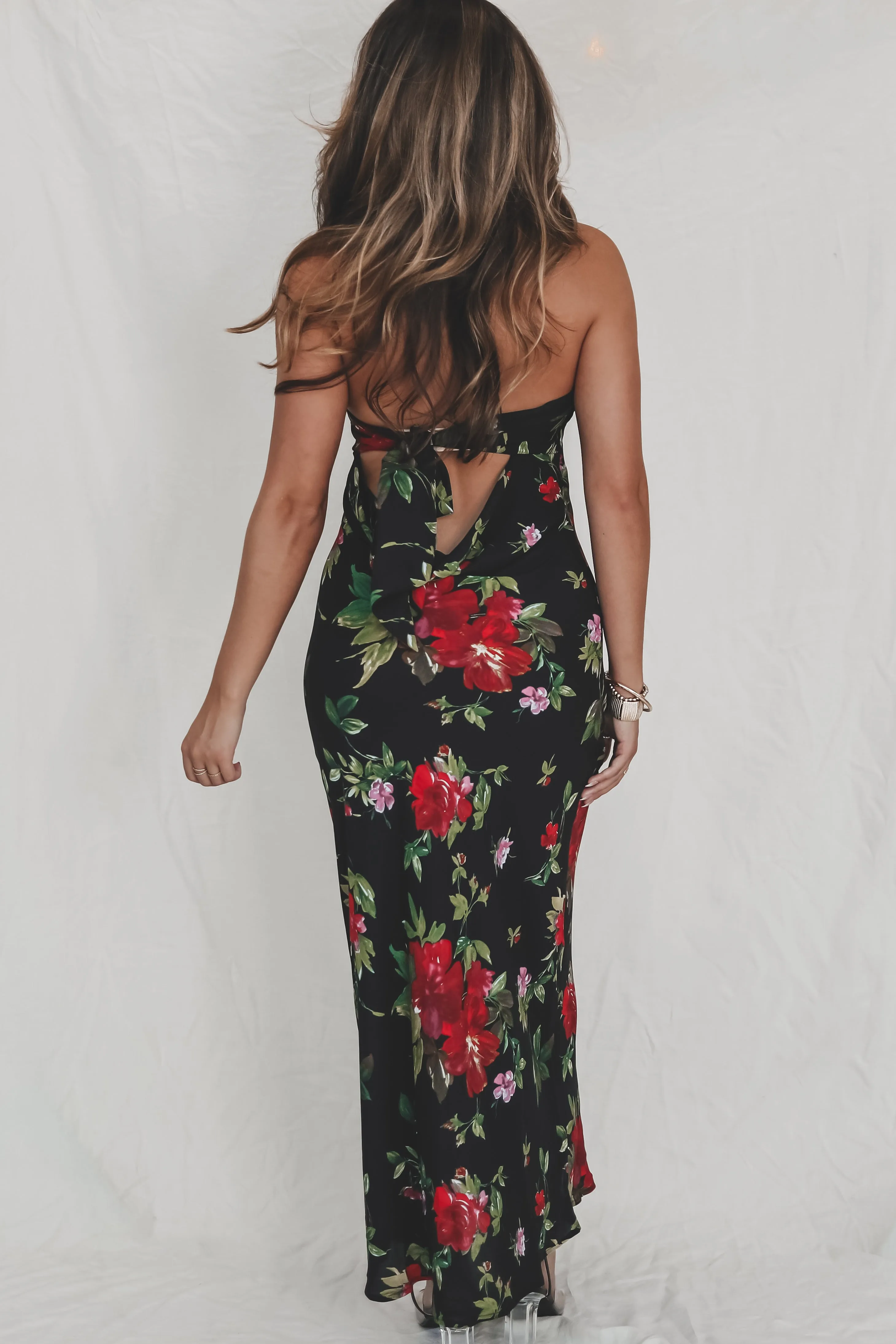 Formally Arrived Maxi Low Back Dress