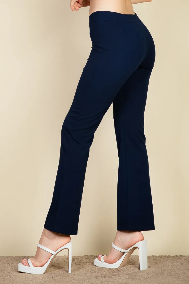 High Waist Knit Flare Pants (CAPELLA)