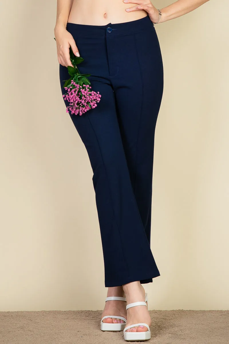 High Waist Knit Flare Pants (CAPELLA)