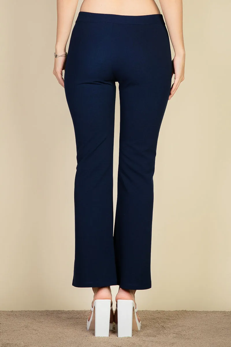 High Waist Knit Flare Pants (CAPELLA)