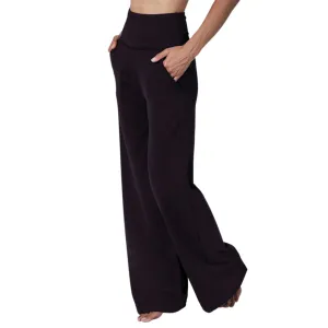 High Waist Wide Leg Pant (Coffee)