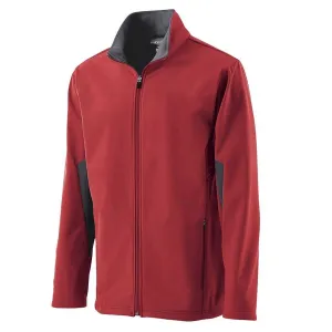 Holloway Men's Scarlet/Graphite Full Zip Revival Jacket