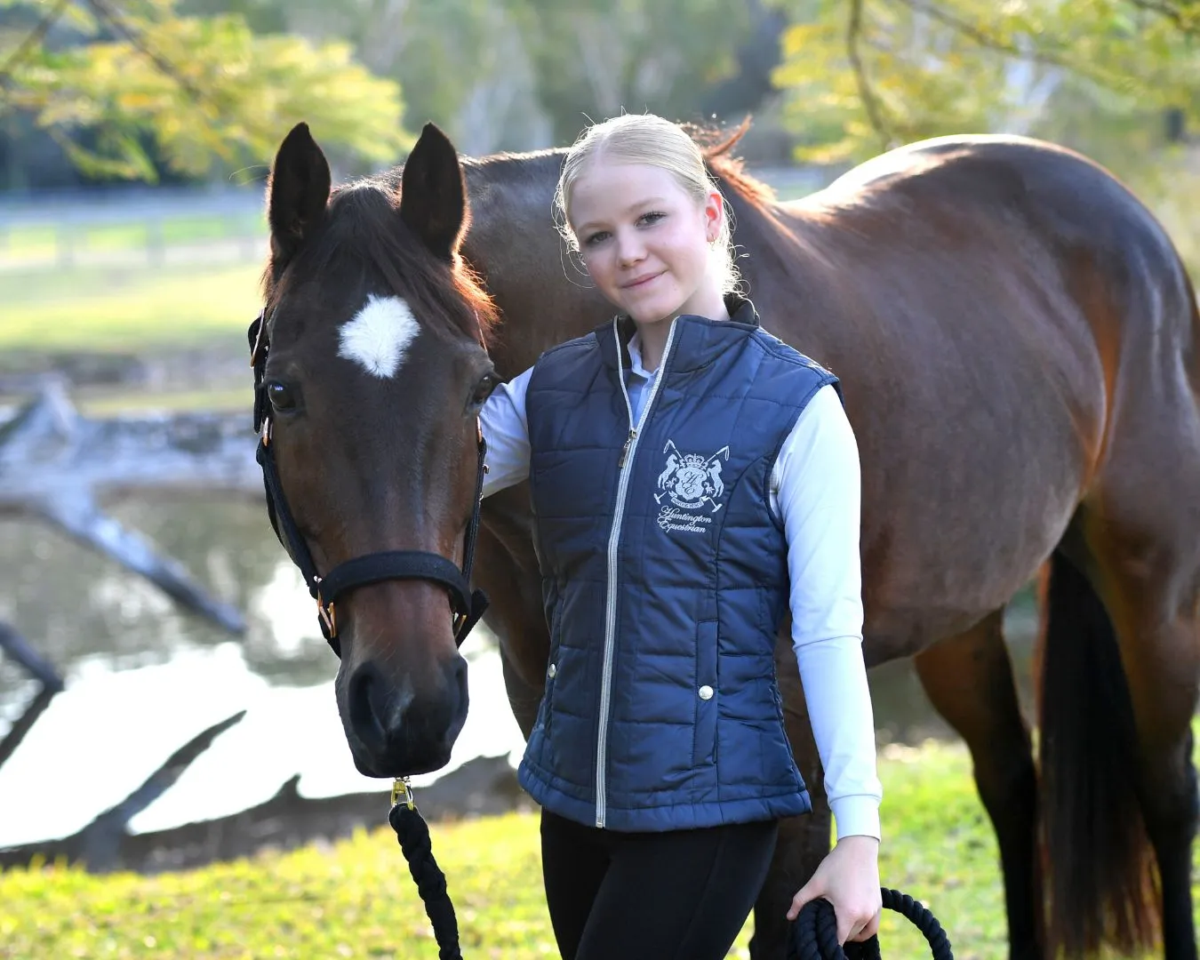 Huntington Tilly Quilted Youth Vest