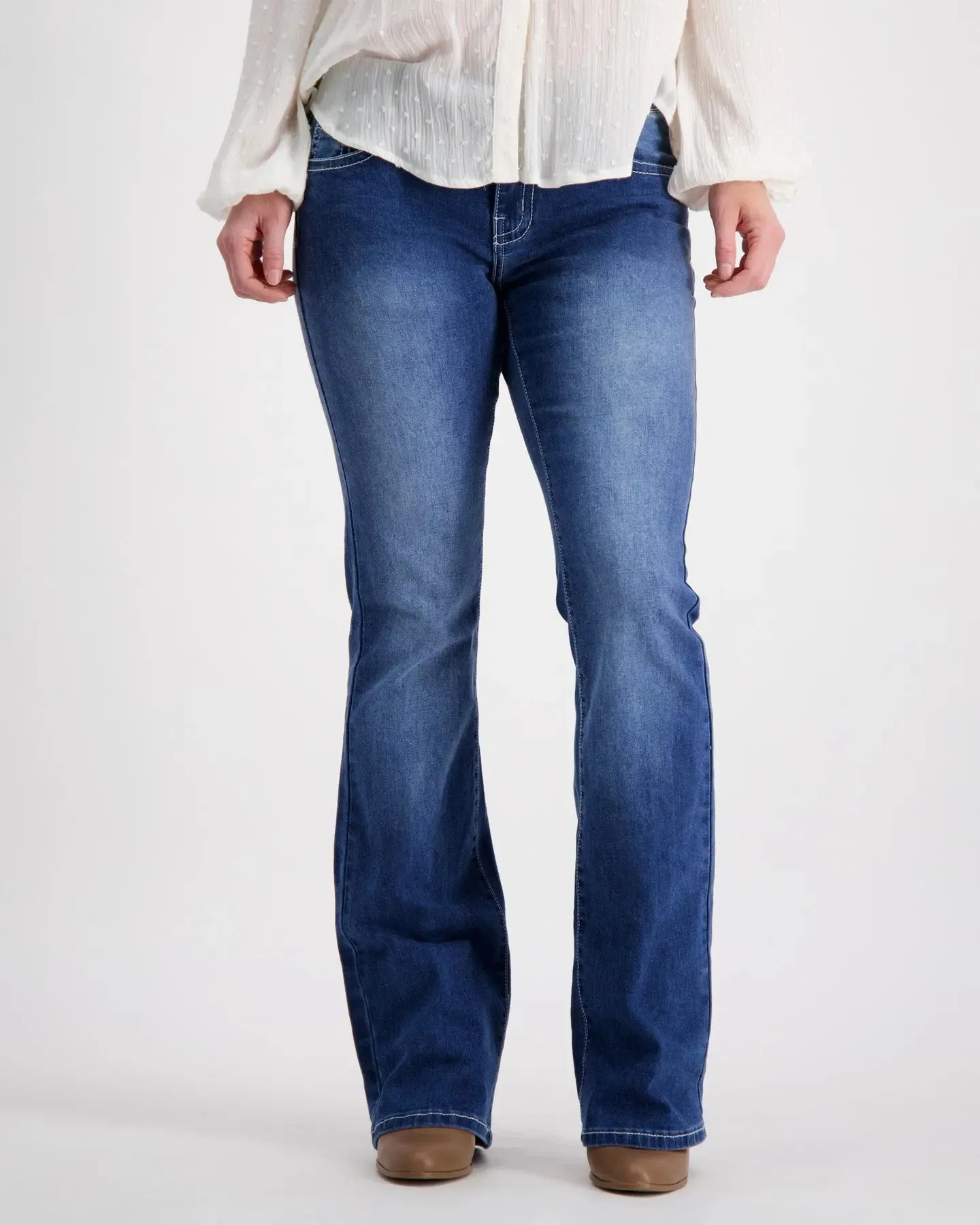 Jolene 2 Boot-Cut Riding Jeans