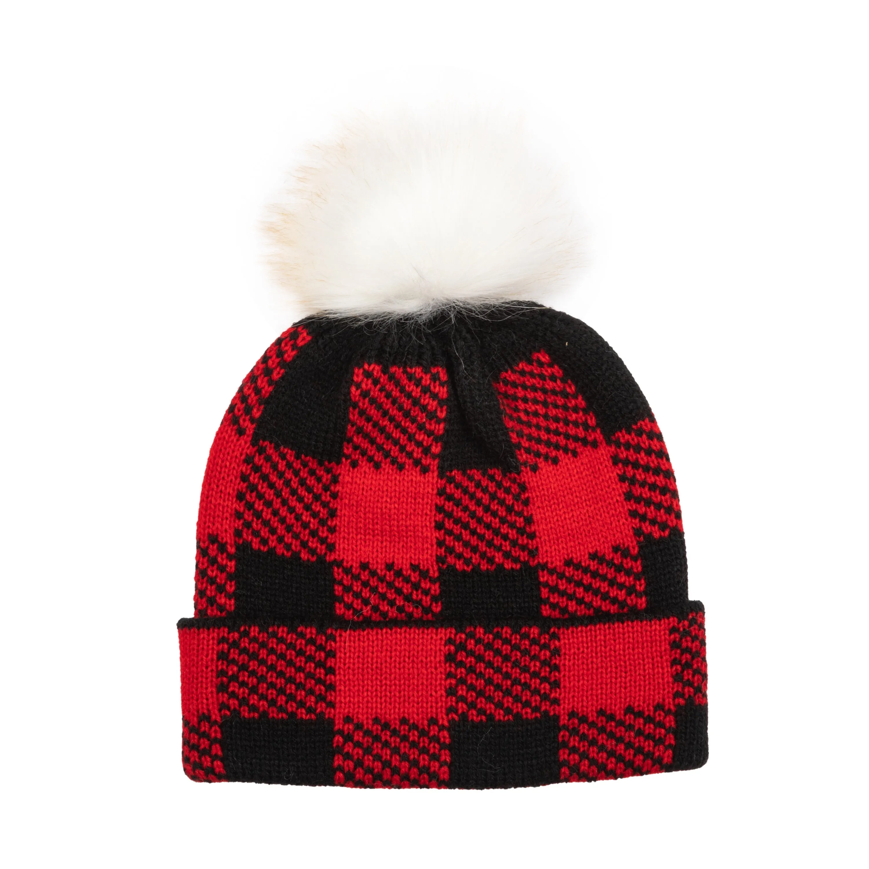 Kid's Buffalo Check Beanie