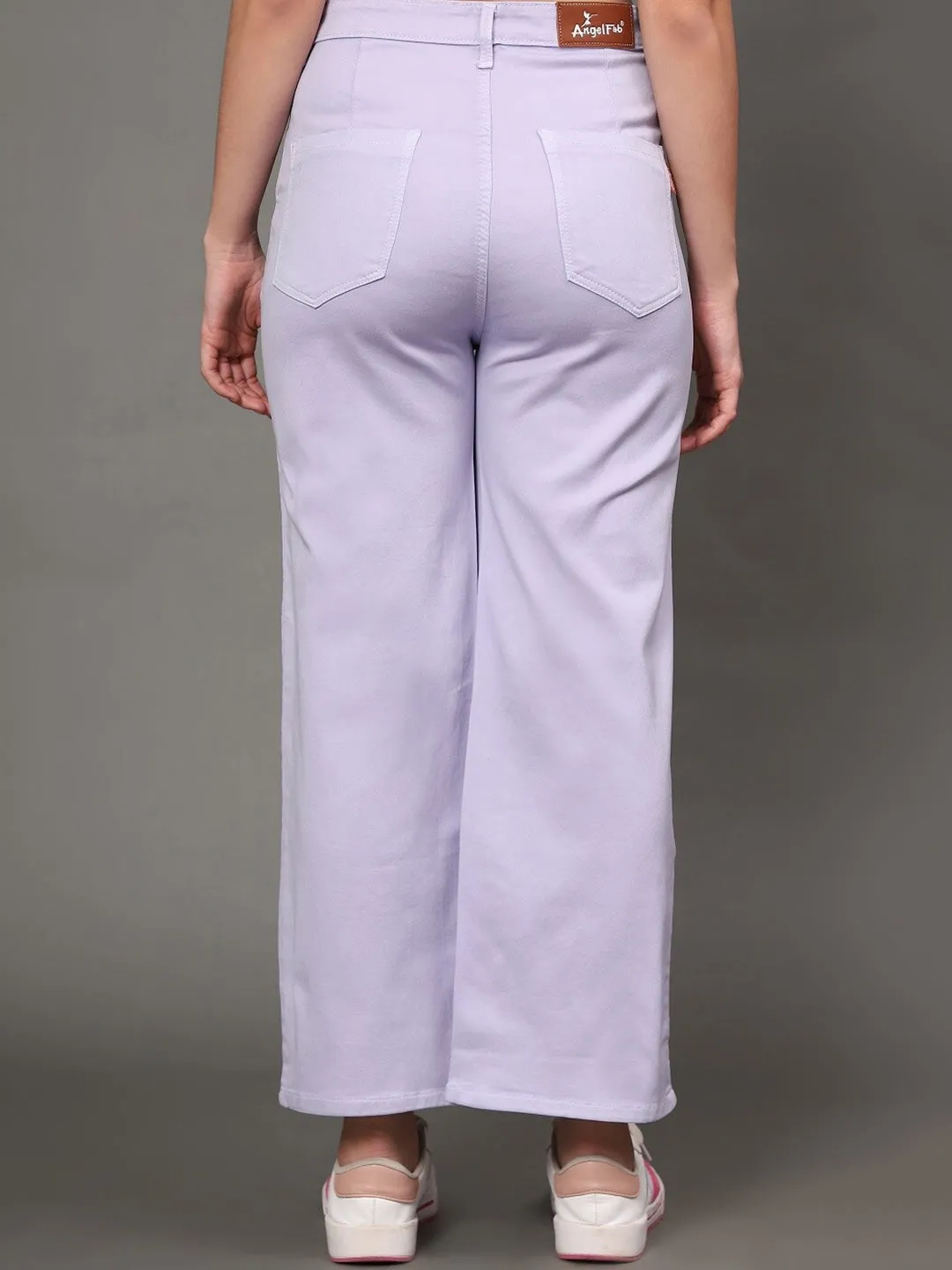 Lilac Serenity Relaxed Fit Cropped Jeans