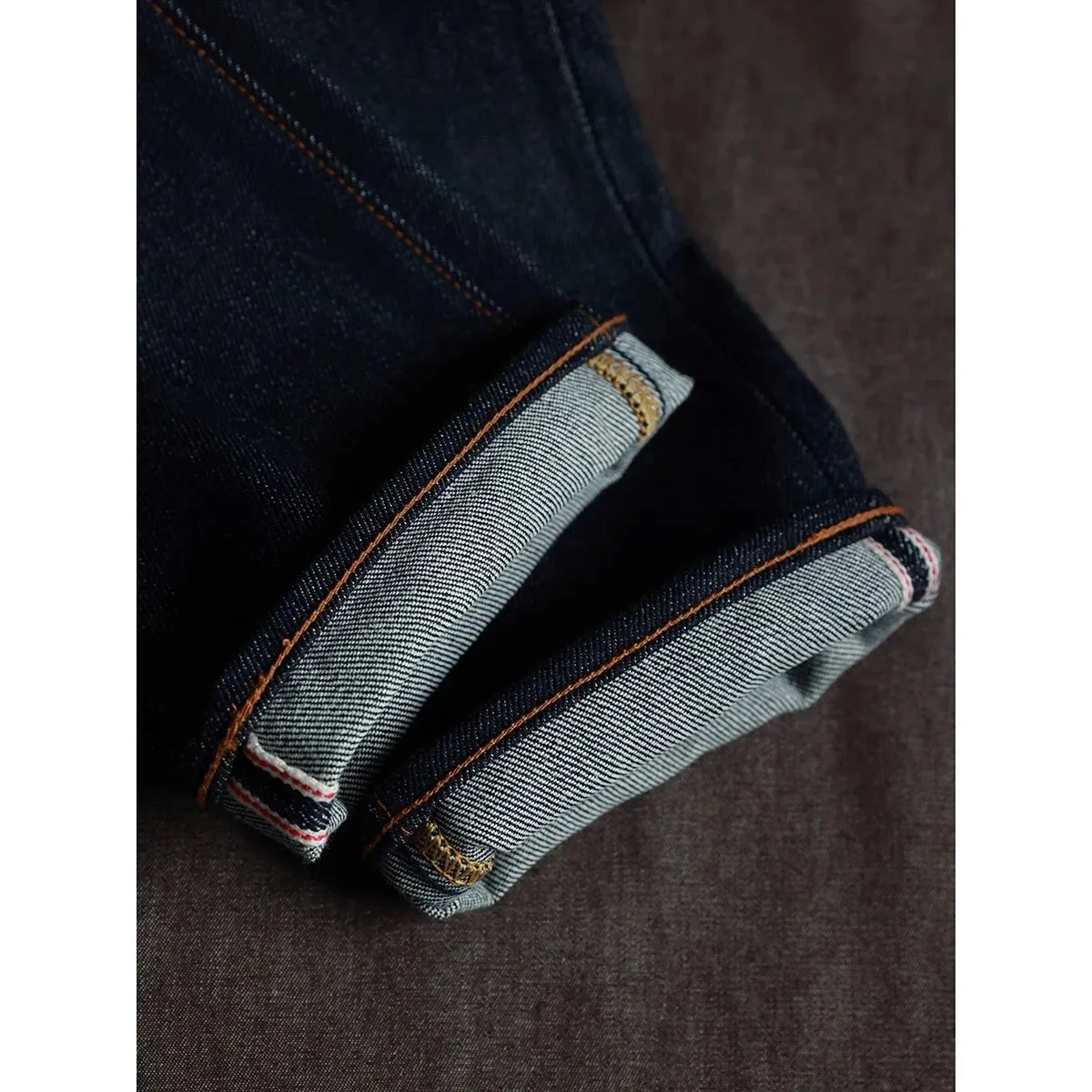 Lot 37-3 Heavyweight 23oz Selevdge Denim Jeans - Slim Straight Fit