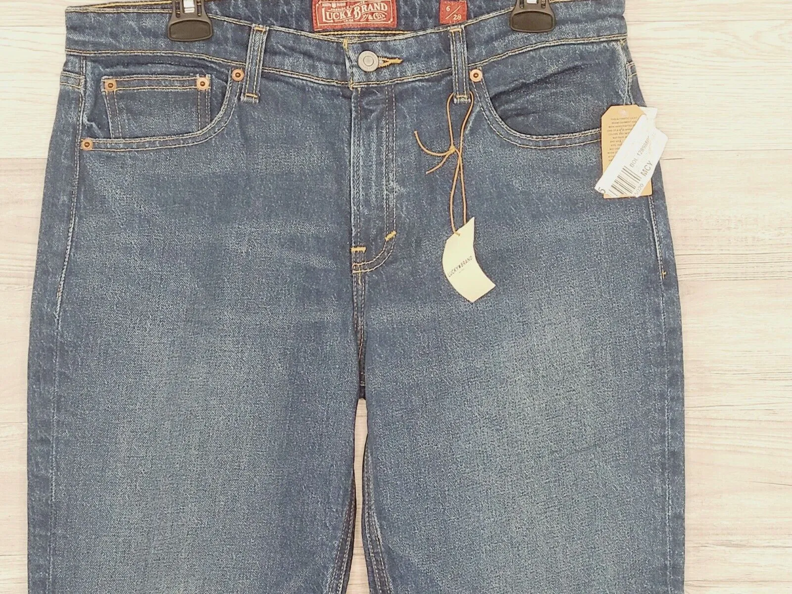 Lucky Brand Women's Sienna Slim Boyfriend Mid-Rise Denim Jeans Size 6/28