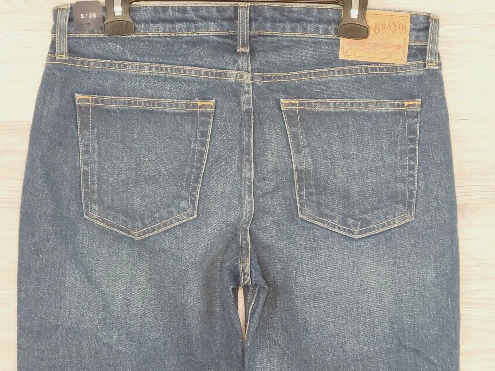 Lucky Brand Women's Sienna Slim Boyfriend Mid-Rise Denim Jeans Size 6/28