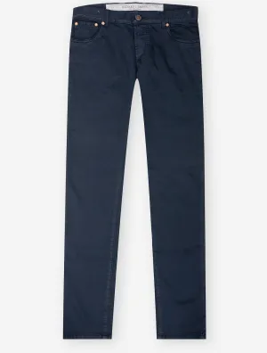 Luxury Denim Cashmere Jean Navy