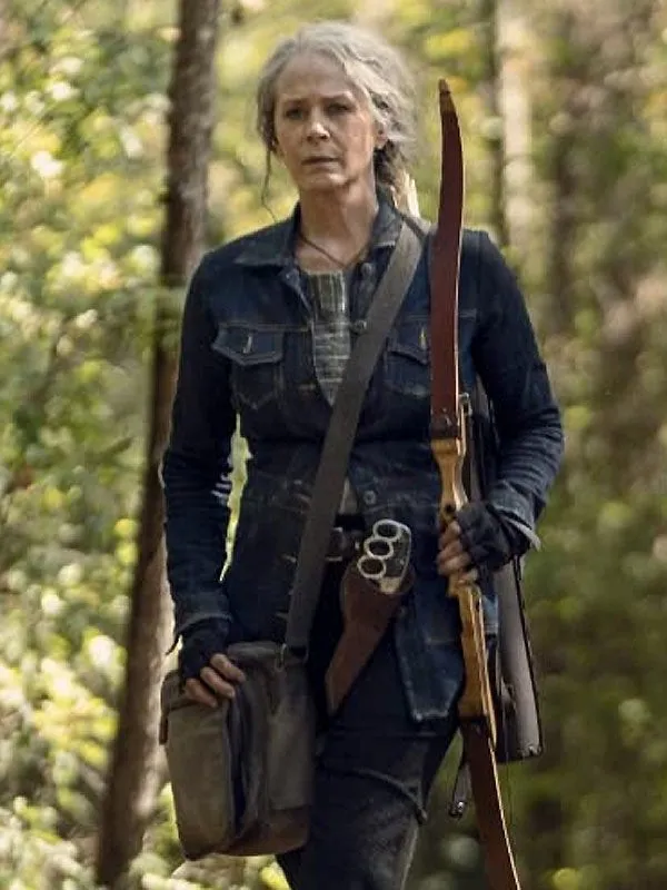 Melissa McBride Denim Mid-Length Coat