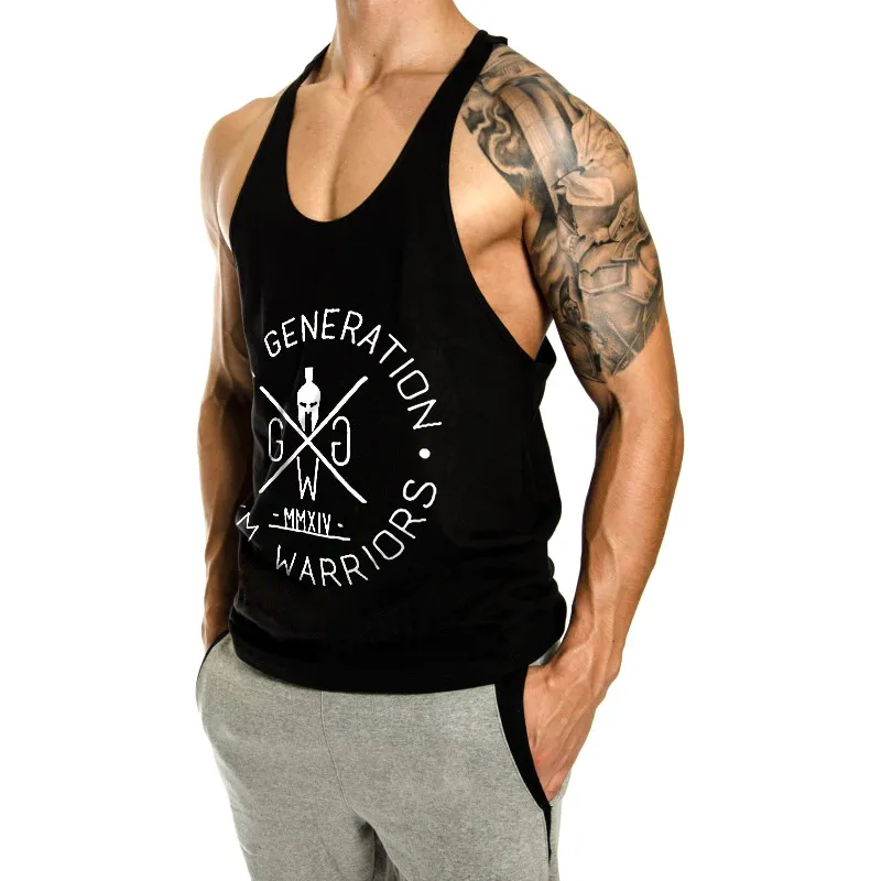 Men's Fashion Printed Loose Sports Vest