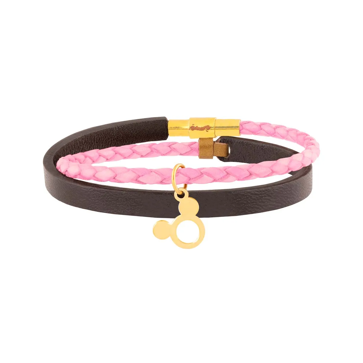 Micky Mouse Leather Bracelet