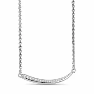 Molto Small Single Diamond Pendant