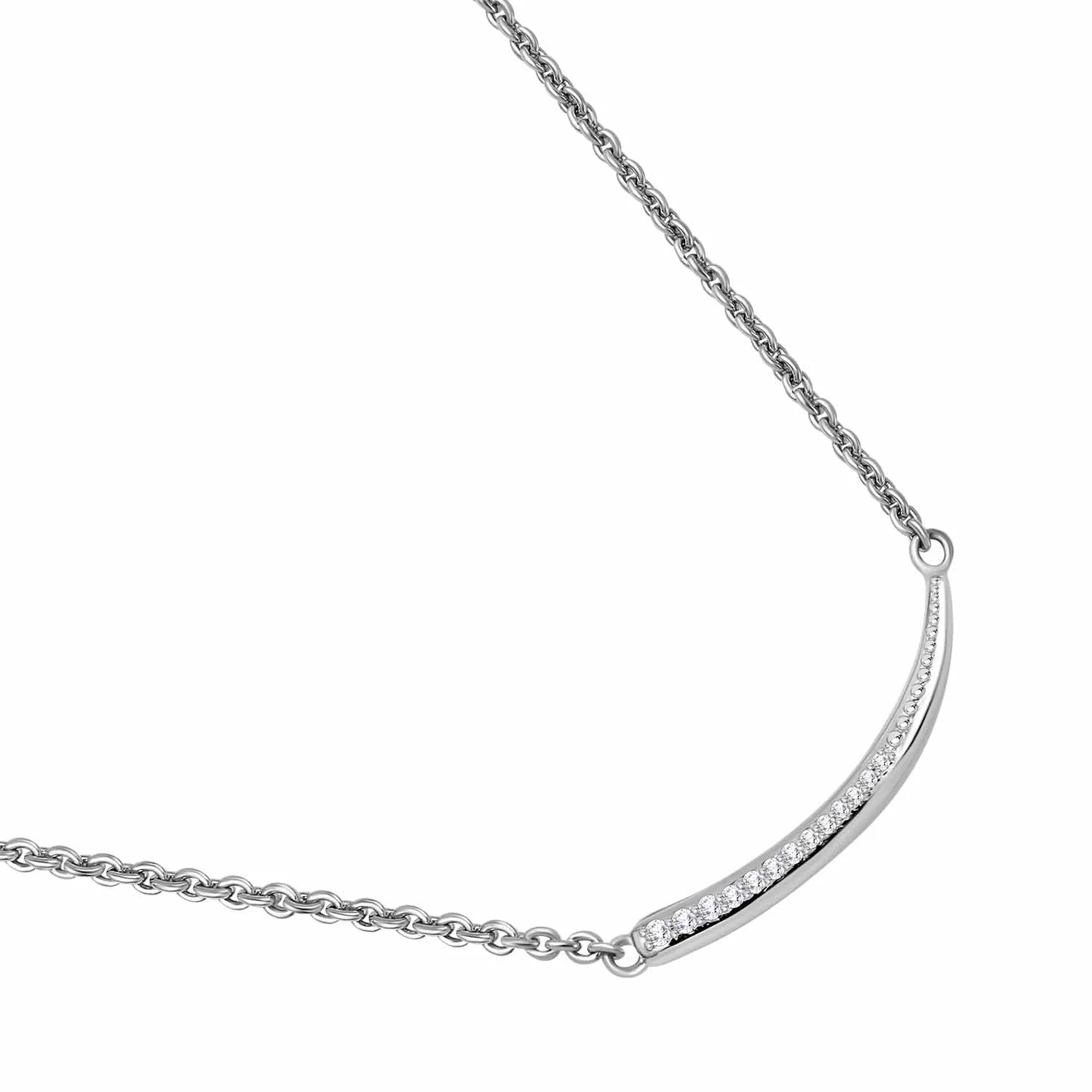 Molto Small Single Diamond Pendant