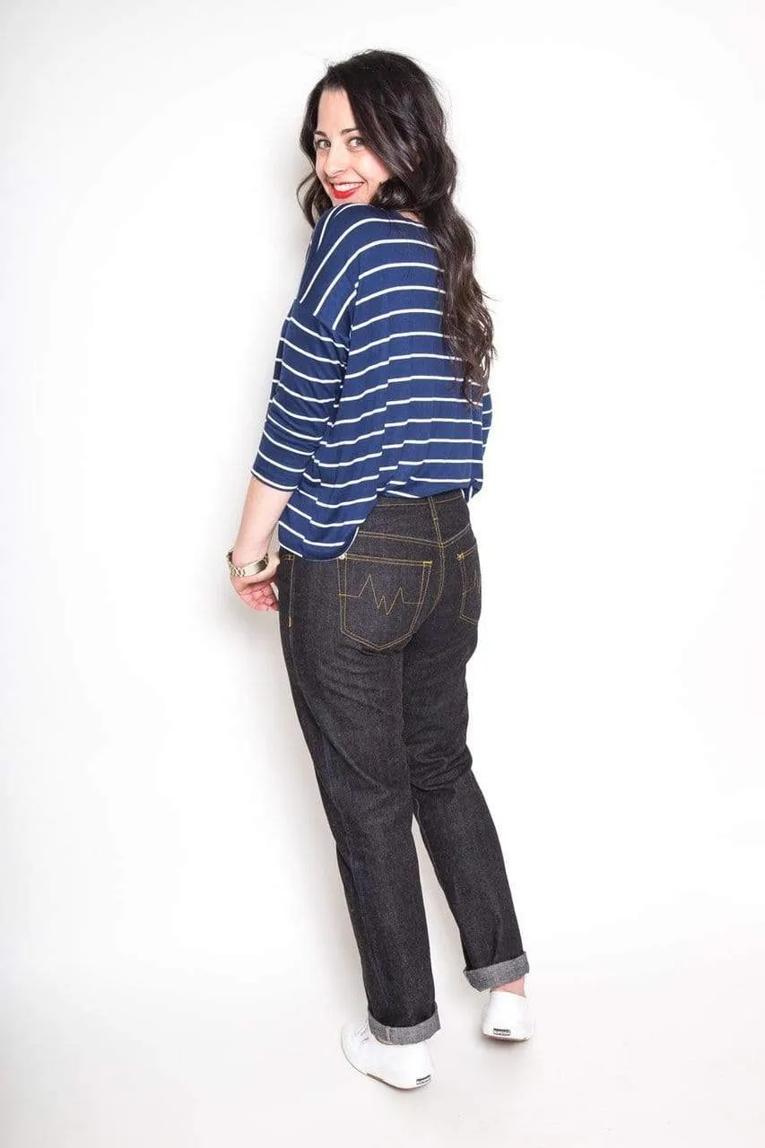 Morgan Boyfriend Jeans - Closet Core Patterns - Sizes 0-20