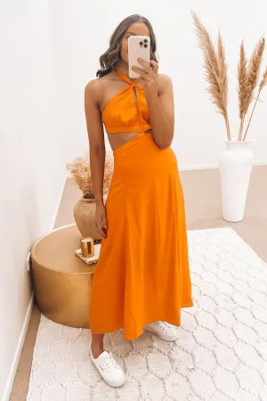 Penny Maxi Dress Orange