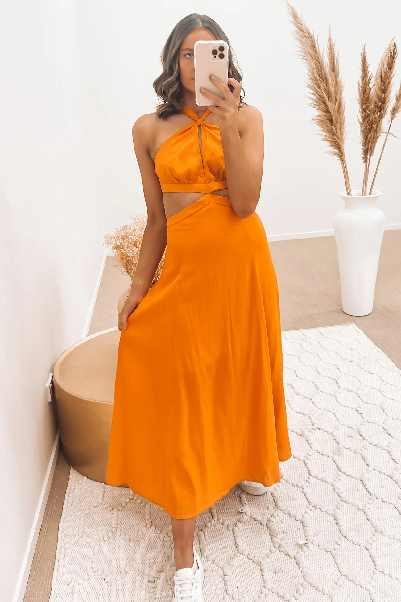 Penny Maxi Dress Orange