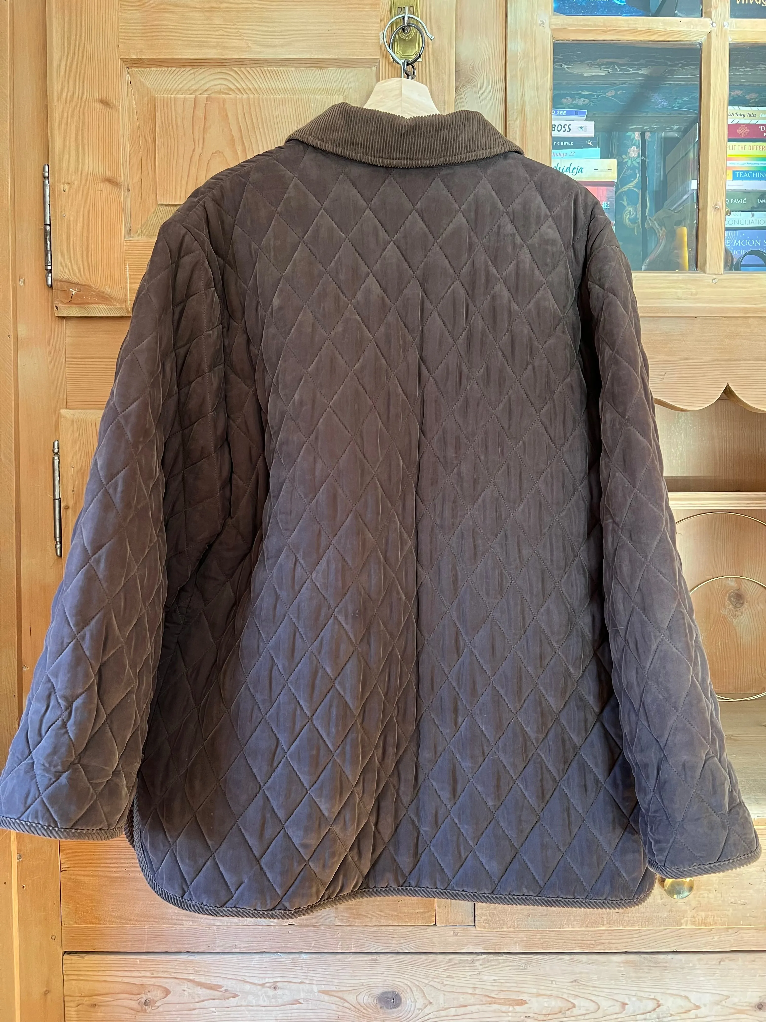 Quilted Vintage Silk Jacket