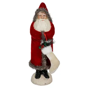 Red Velvet Belsnickle Santa