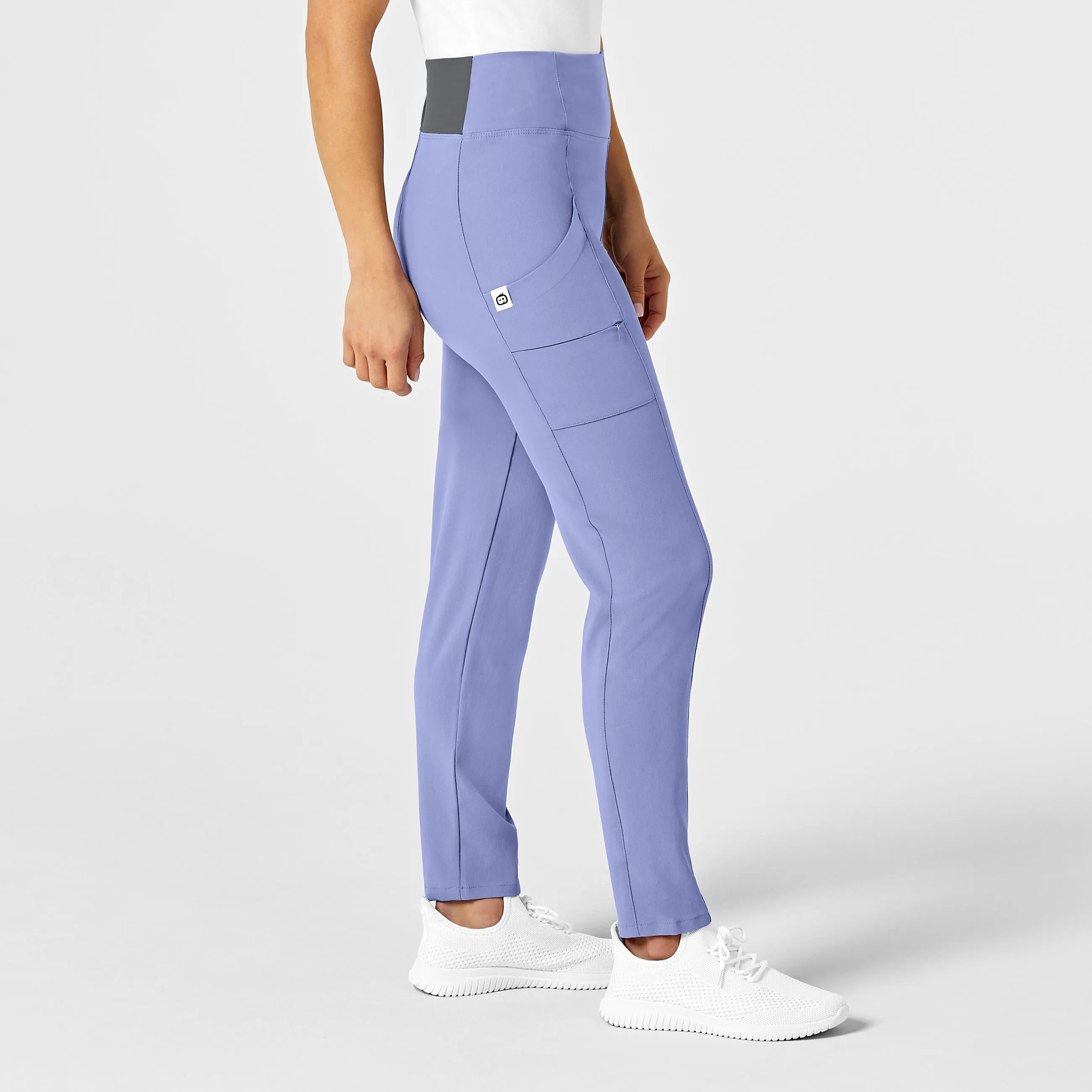 RENEW Women's High Waist Power Pant - Ceil Blue