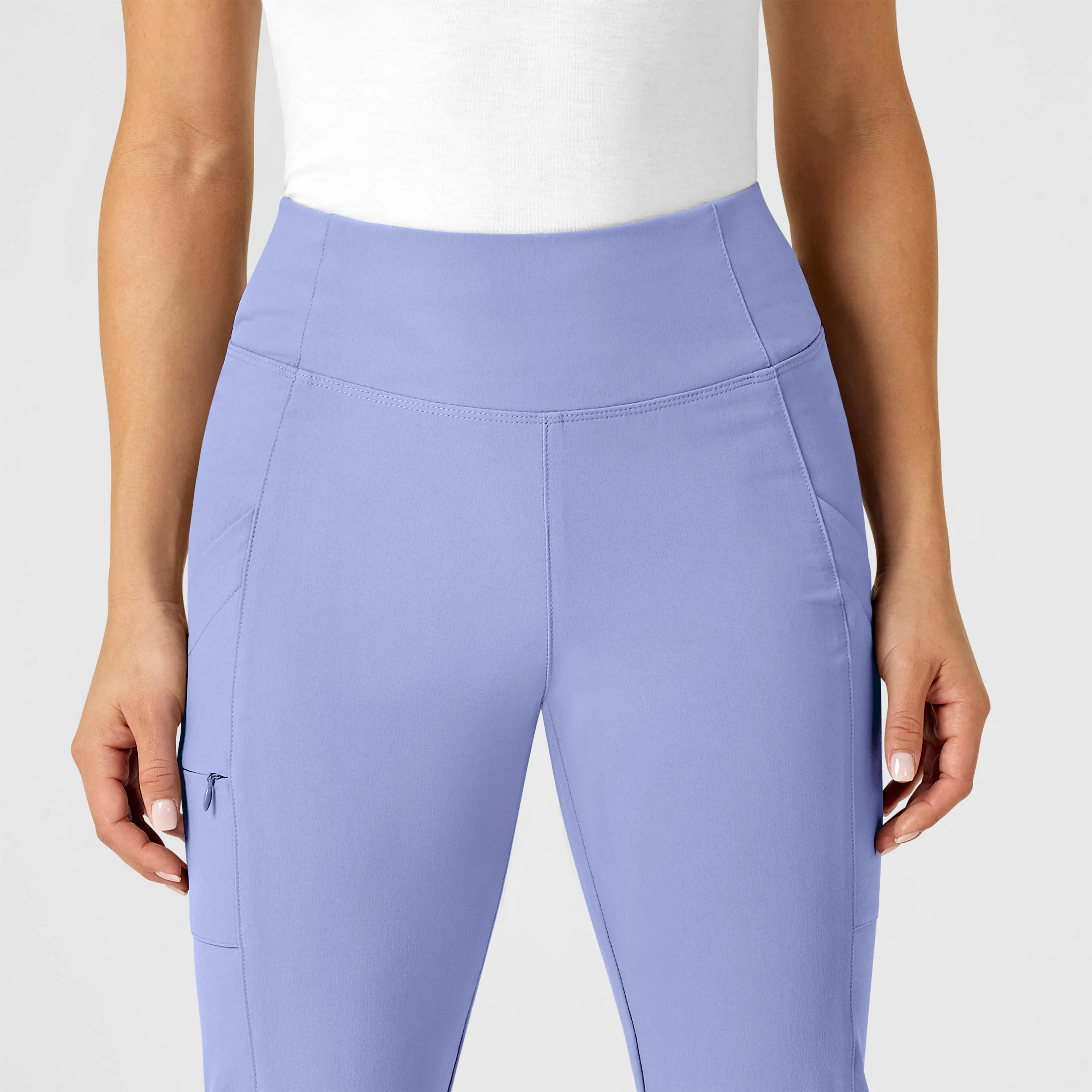 RENEW Women's High Waist Power Pant - Ceil Blue