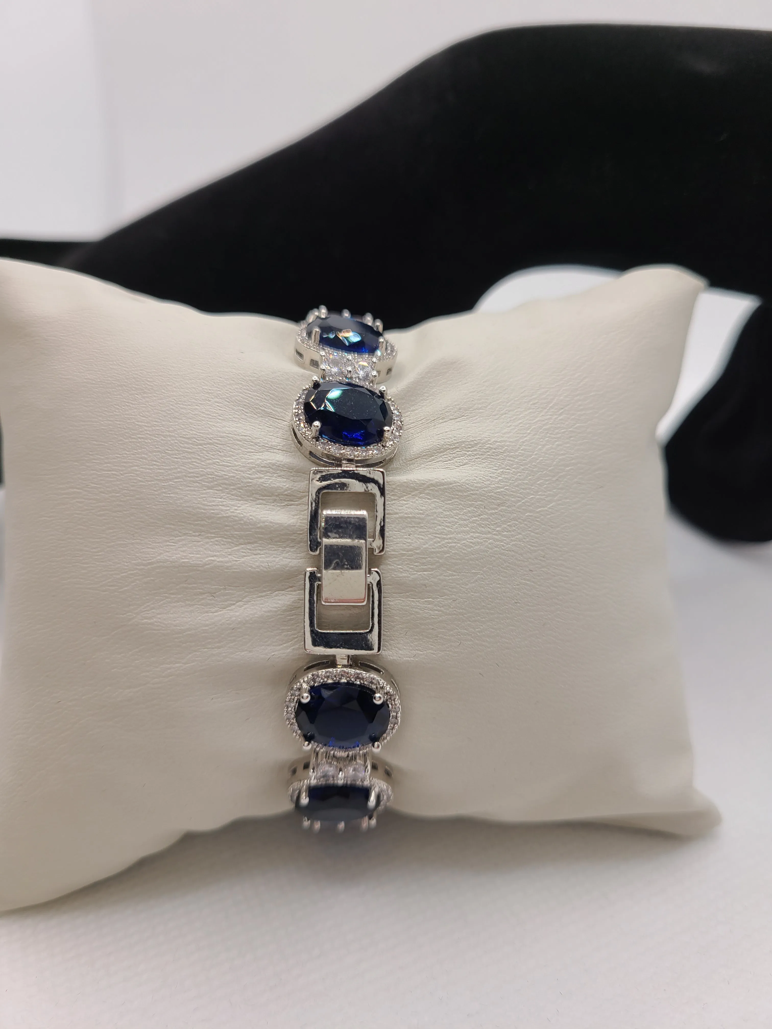 Royal Blue stone bracelet