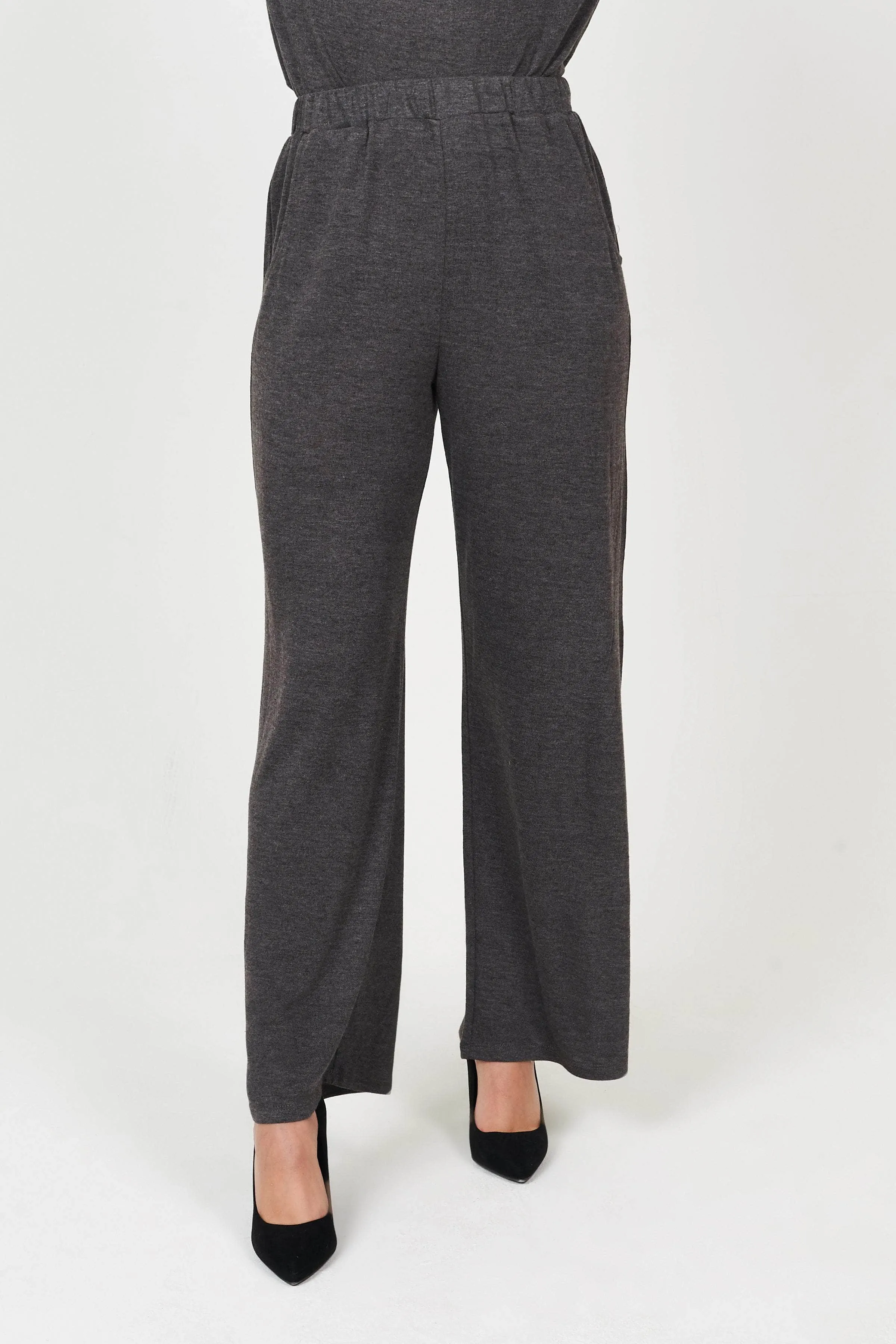 Saloos Knitted Straight-Leg Joggers