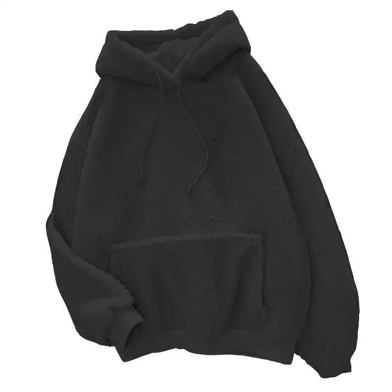 Stay Warm & Stylish: Blue Velvet Cashmere Hoodie - Winter Fashion Essential