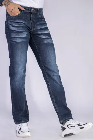 Straight Fit Mid Wash Jeans - W21 - MDJ002R