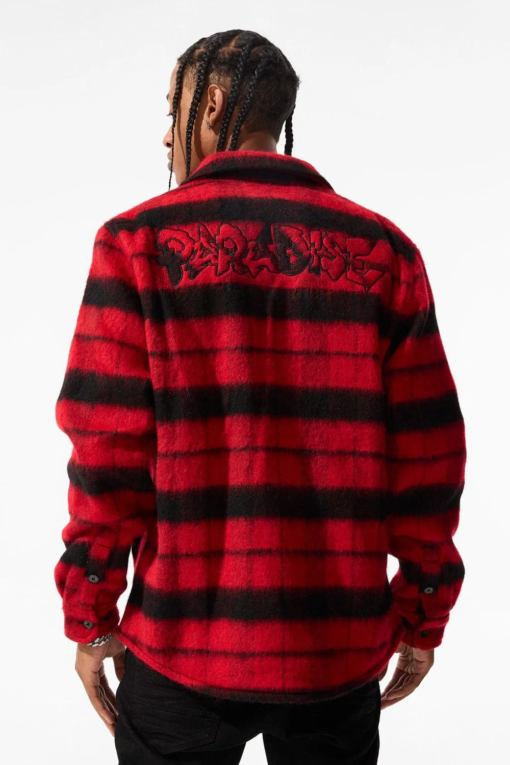 Vandal Flannel Shacket (Buffalo Plaid)