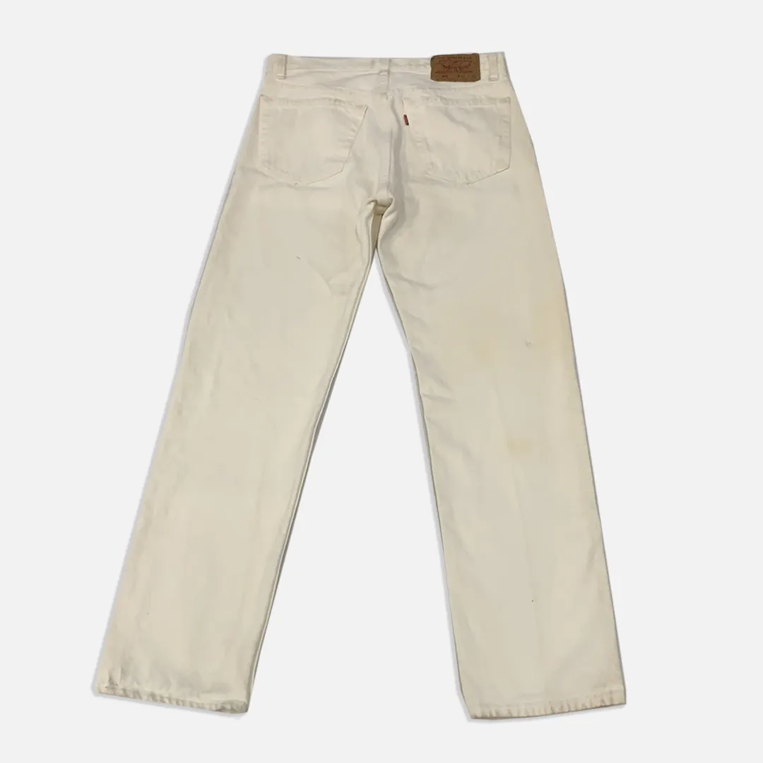 Vintage Levi’s 501 Denim Cream - 31in