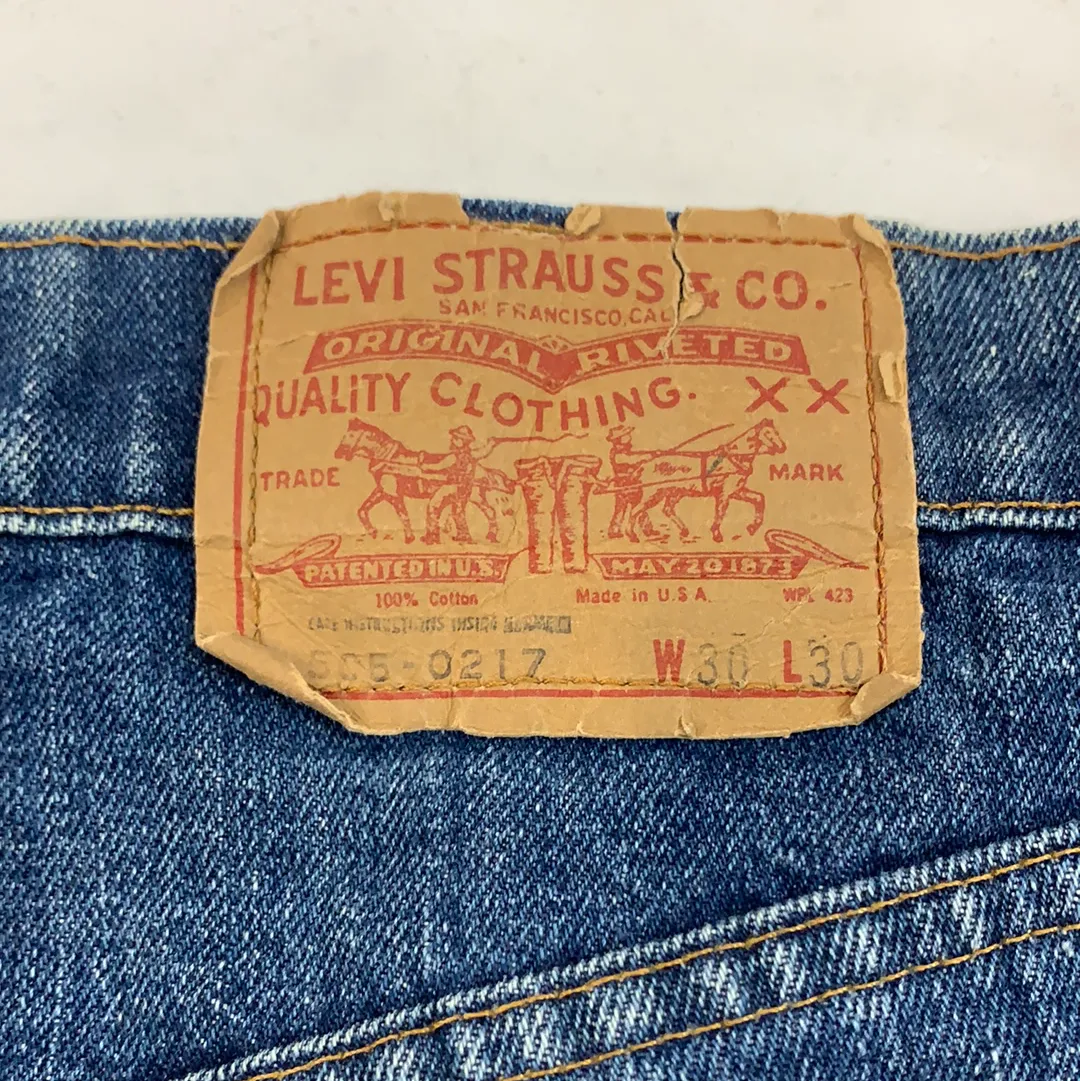 Vintage Levi’s 505 denim pants - 30in