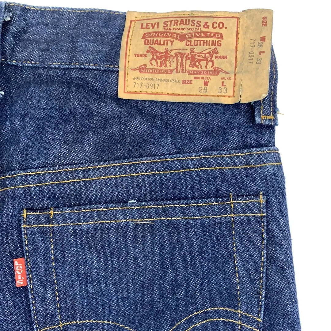 Vintage Levi’s 717 Denim Jeans - 28in