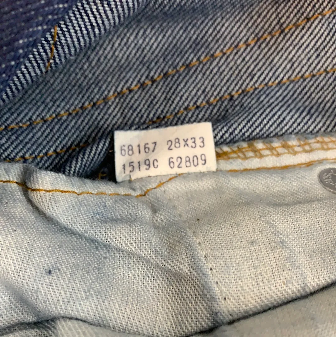 Vintage Levi’s 717 Denim Jeans - 28in