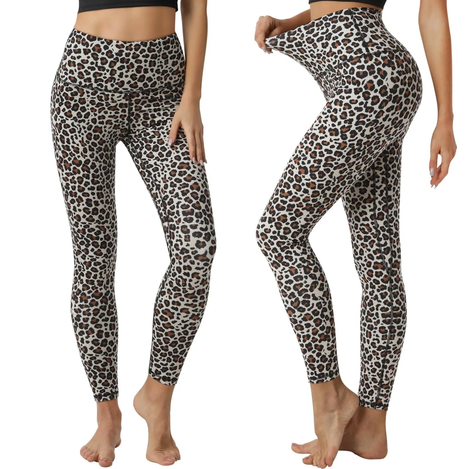 WOMEN'S HIGH WAIST YOGA PANTS WITH POCKET